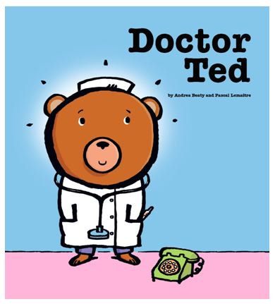 One morning, Ted wakes up and bumps his knee. He needs a doctor! Since doctors are scarce in Ted’s room, he becomes one. Doctor Ted diagnoses his mother’s freckles as measles and prescribes an operation. He diagnoses the principal’s bad breath and prescribes a shot. No one appreciates Ted’s medical talents until an accident strikes and Doctor Ted saves the day!