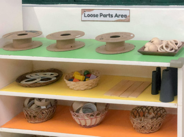 Loose parts as learning resources