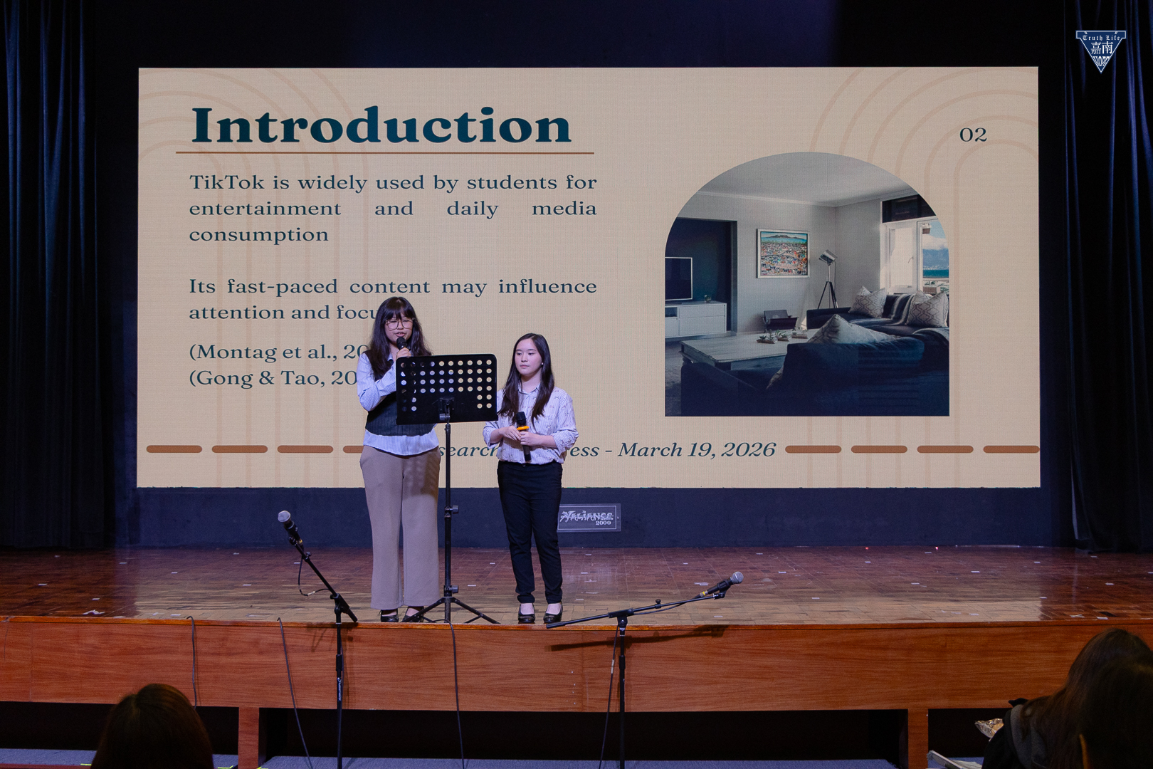 Research presentations (3)